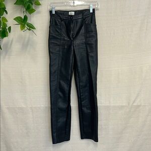 Wilfred Black High Waist Trousers Sleek Design